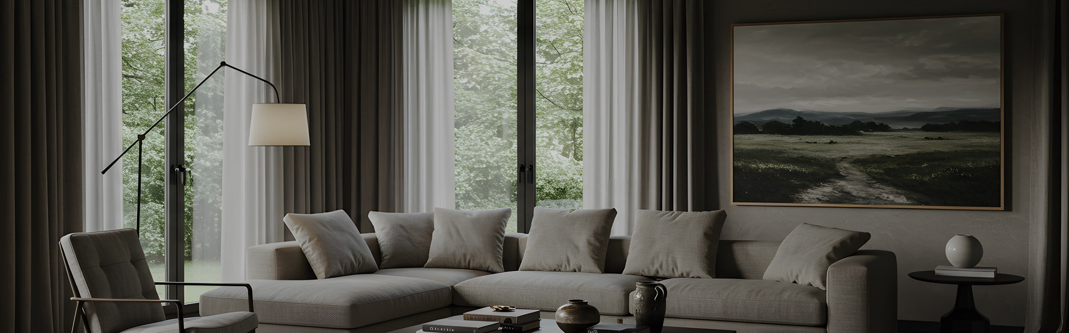 Quiet Luxury Curtains banner