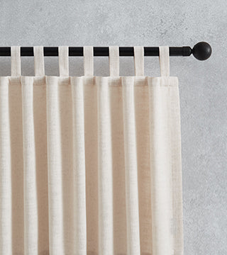 CURTARRA tab top curtians header option