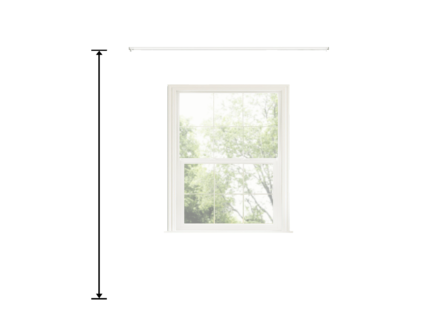 ripple fold curtains length measure