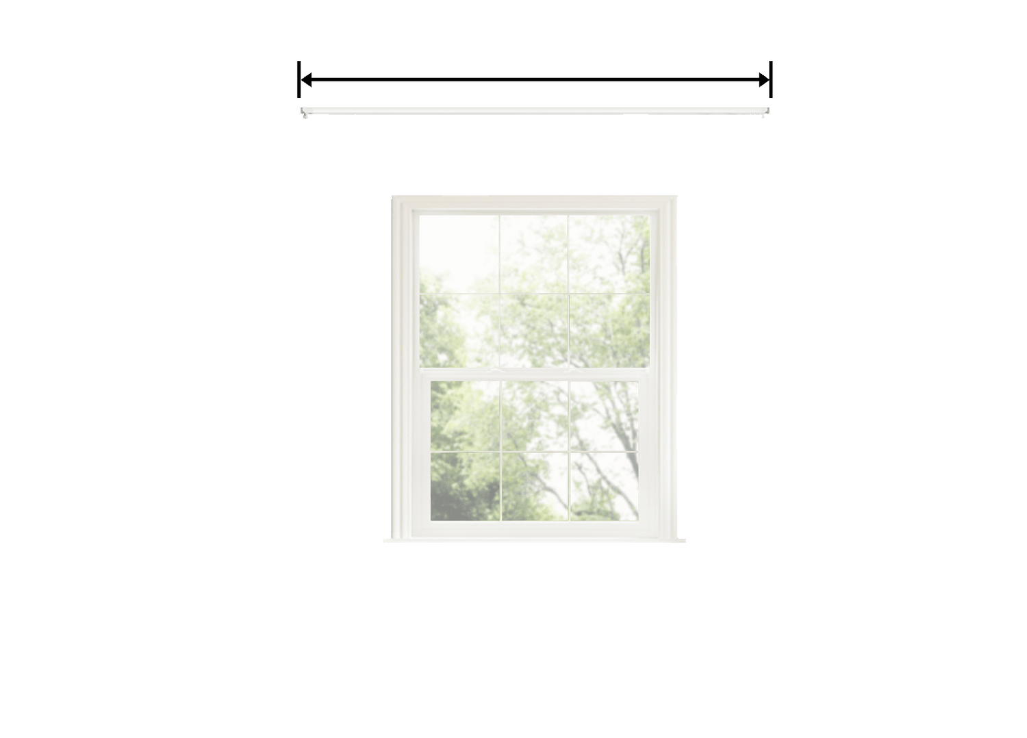 ripple fold curtains width measure