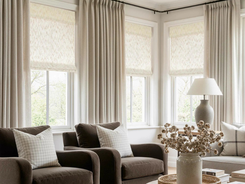 Neutral Tones Curtains